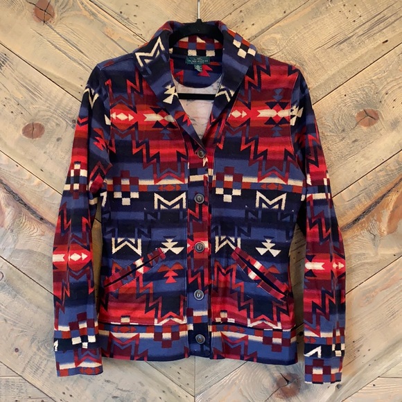 Ralph Lauren Cotton Blazer S - Picture 1 of 5